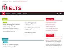 Tablet Screenshot of iielts.com